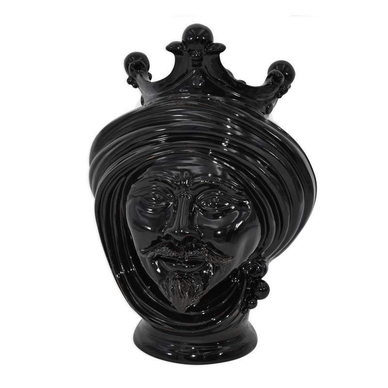moors-head-male version-vase-holder-in-italian-ceramic