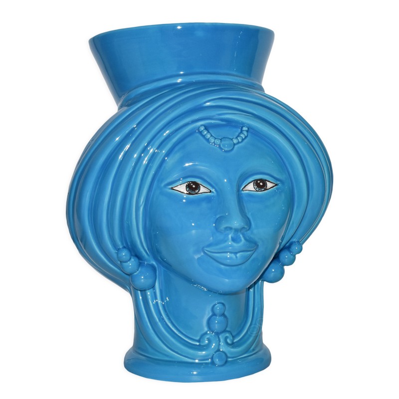 hand-made-vase-holder-moors-head-italian-ceramic