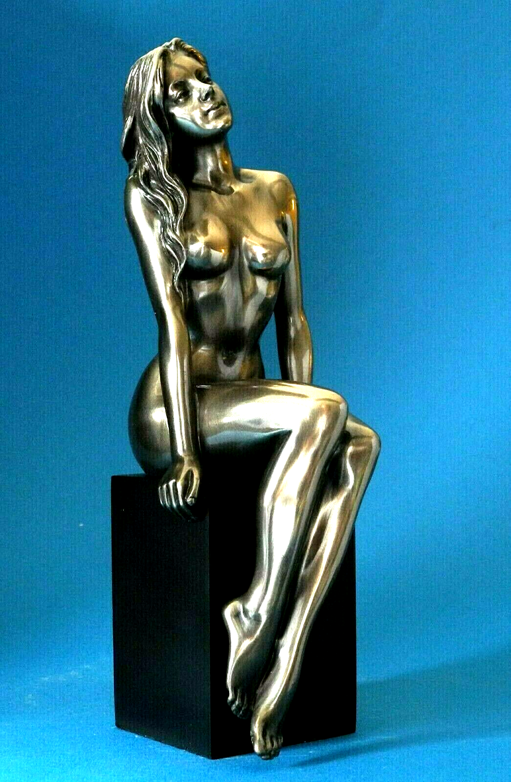 Bronze Nude Women Sculpture Sitting sculpture woman statue